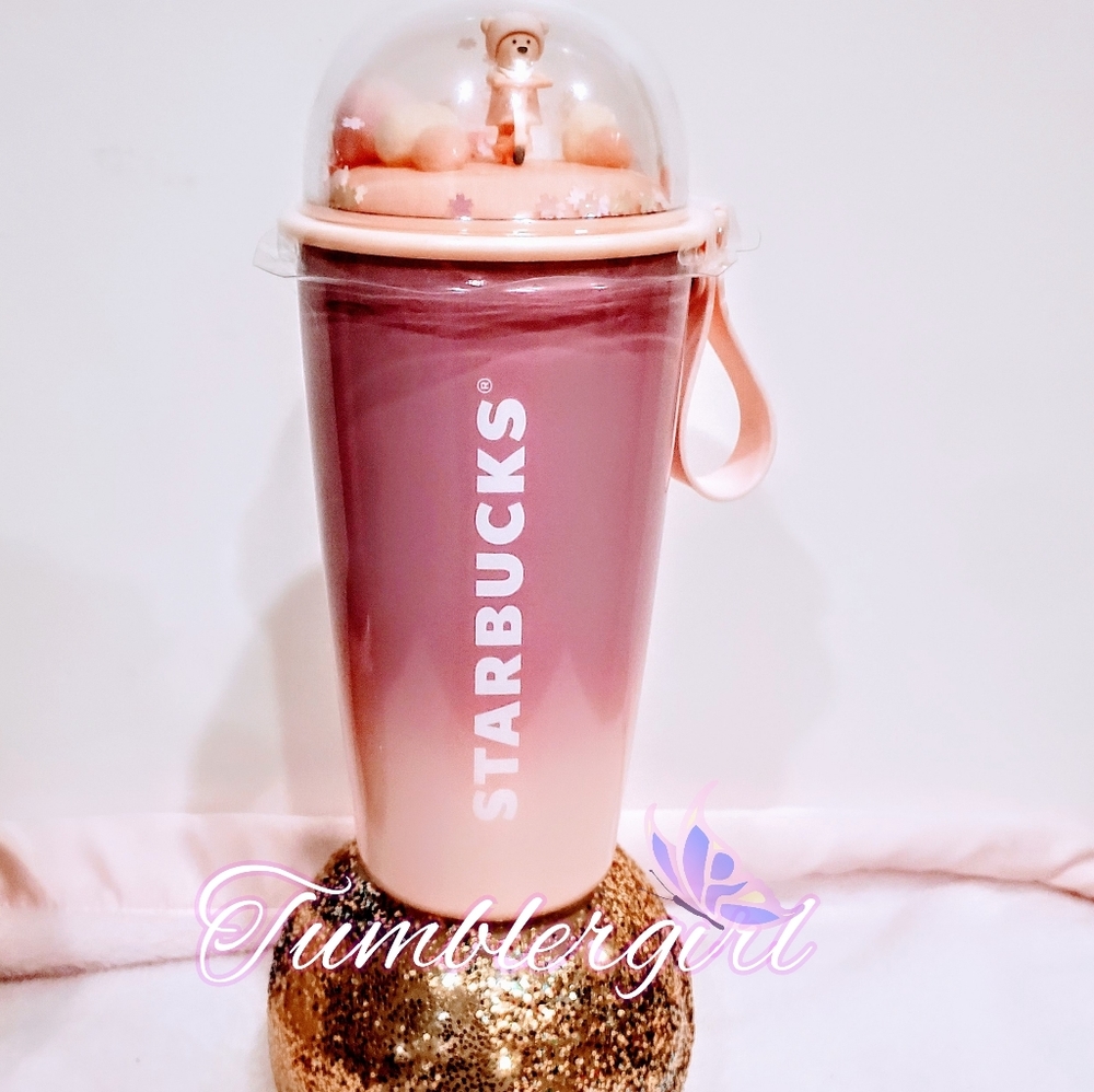 Starbucks Korea Sakura Bloom Bearista Tumbler